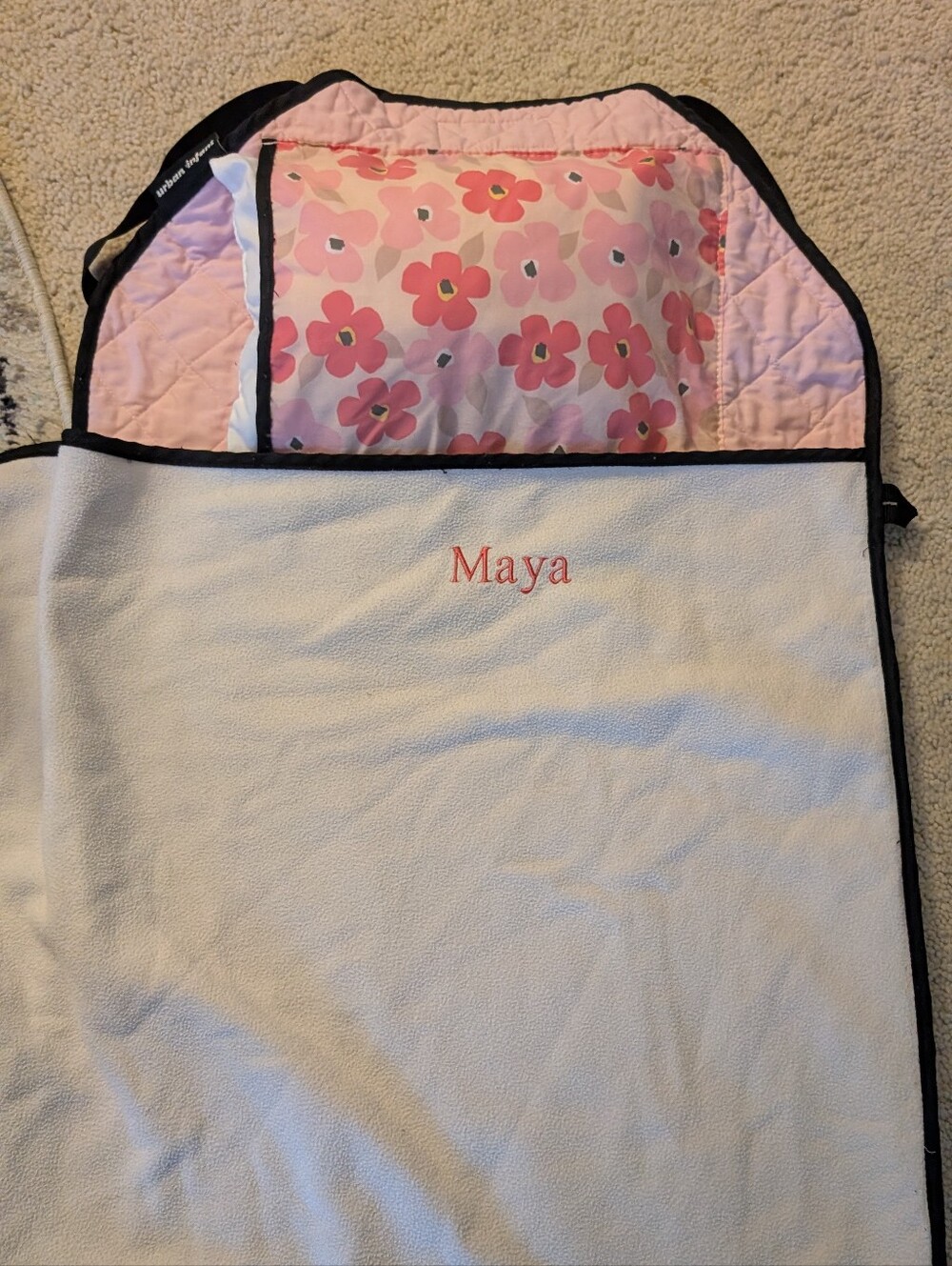FREE With purchase - Urban infant Cot Mat Personalized With "Maya"